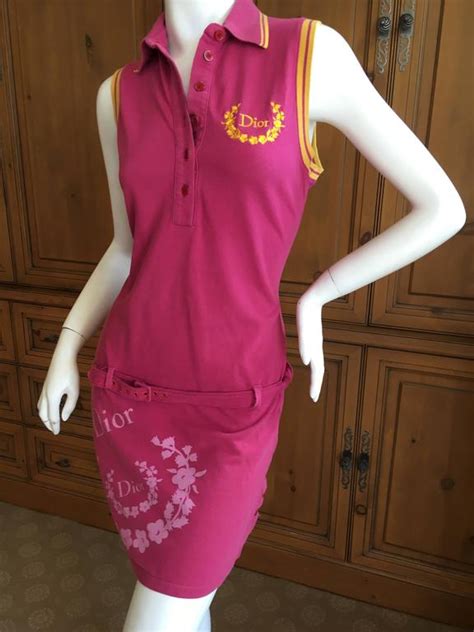 christian dior polo dress